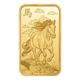 PAMP 馬年彌月 黃金條塊 999.9純金 1盎司