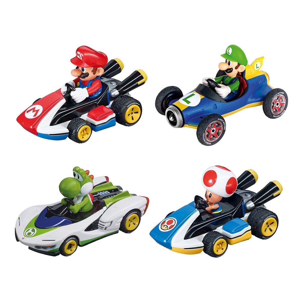 Carrera 瑪利歐迴力車 4入組 / 3歲以上