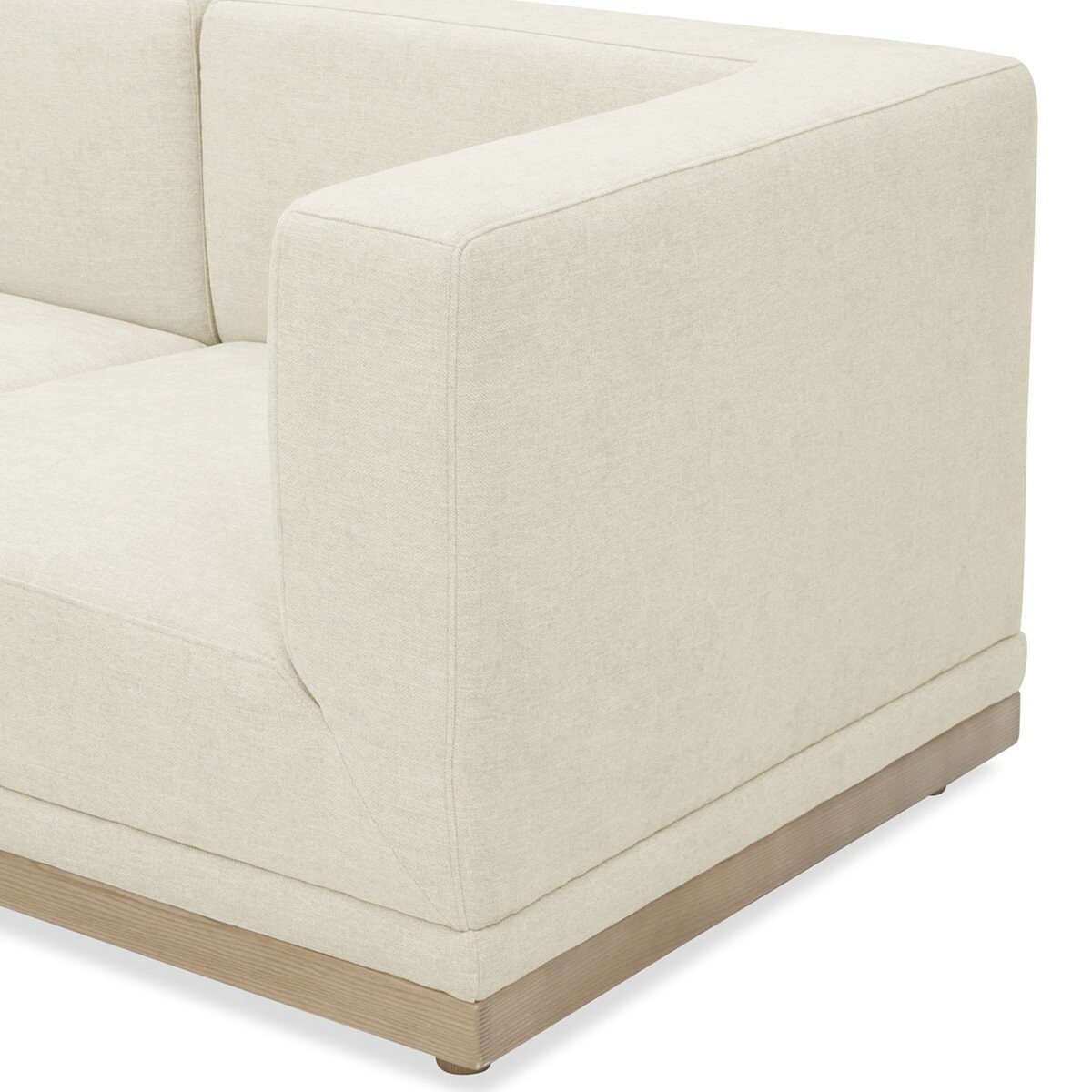 Aiden & Ivy 布面模塊沙發三件組