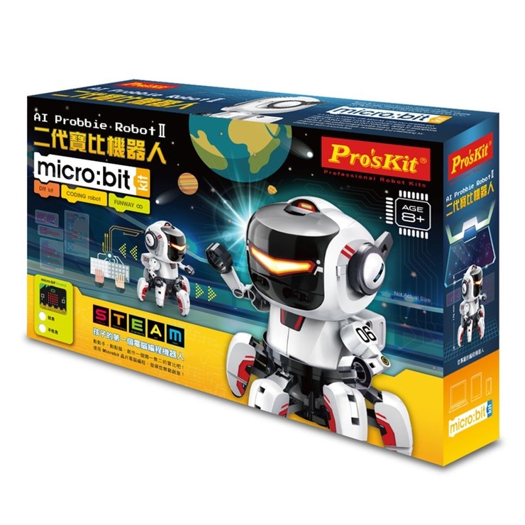 Pro'sKit 寶工AI 二代寶比機器人 附手鉗 / 8歲以上