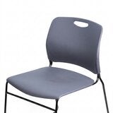 Musical Chairs Harmony 可堆疊訪客椅 2入組 灰
