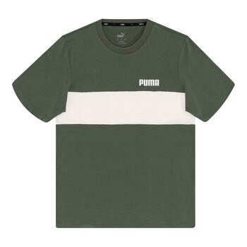 Puma 男短袖T恤 綠色