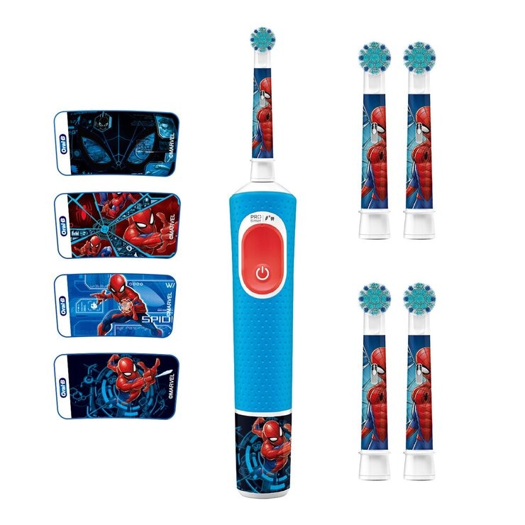 歐樂B 充電式兒童電動牙刷組 D103K 蜘蛛人