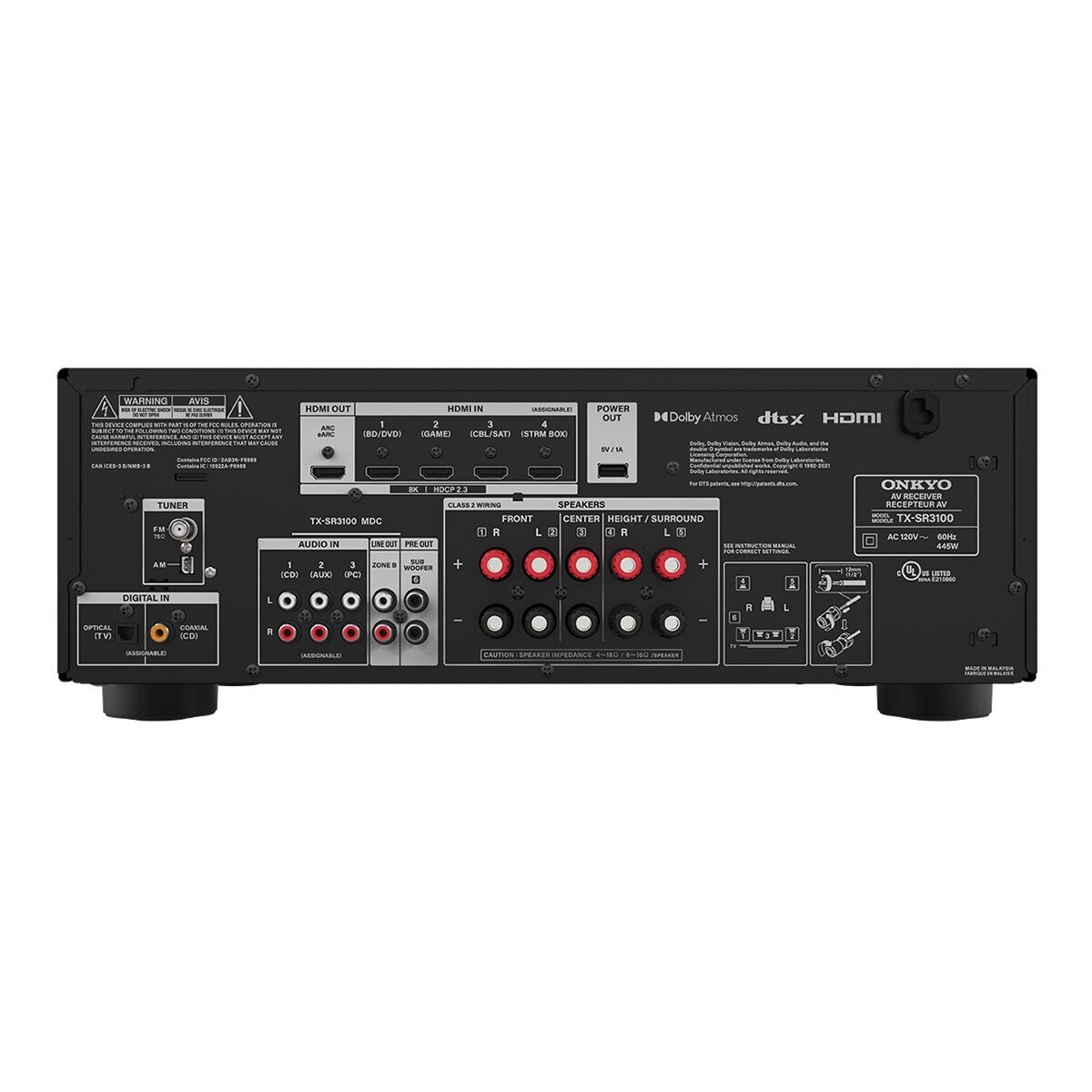 ONKYO ELAC 兩聲道立體聲組合 TXSR3100+DB52