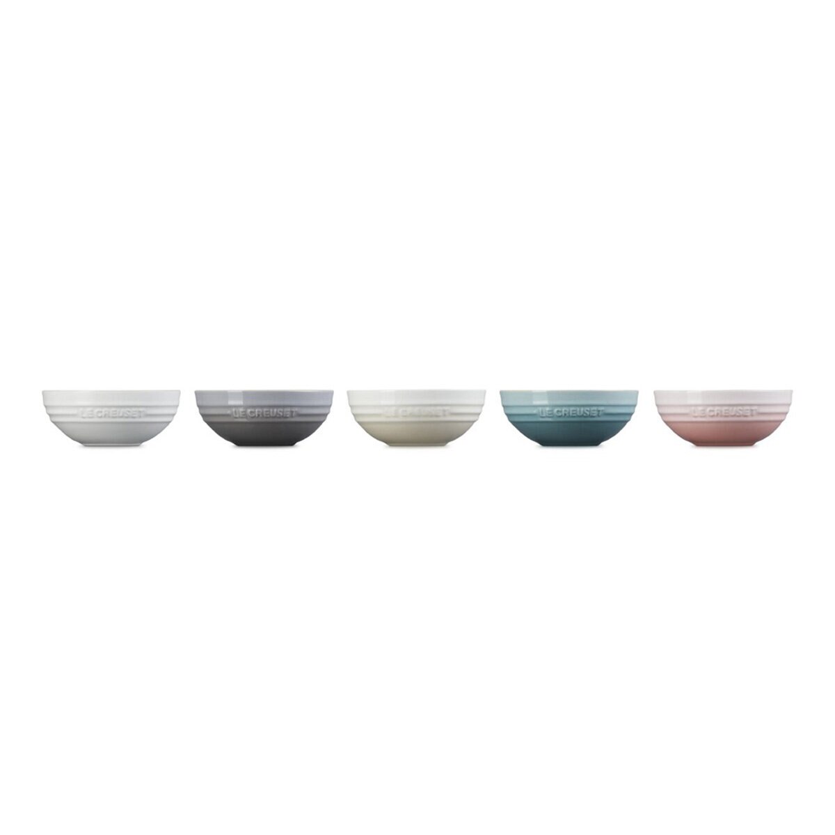 Le Creuset 沙拉碗 悠然恬靜系列 X 5件組