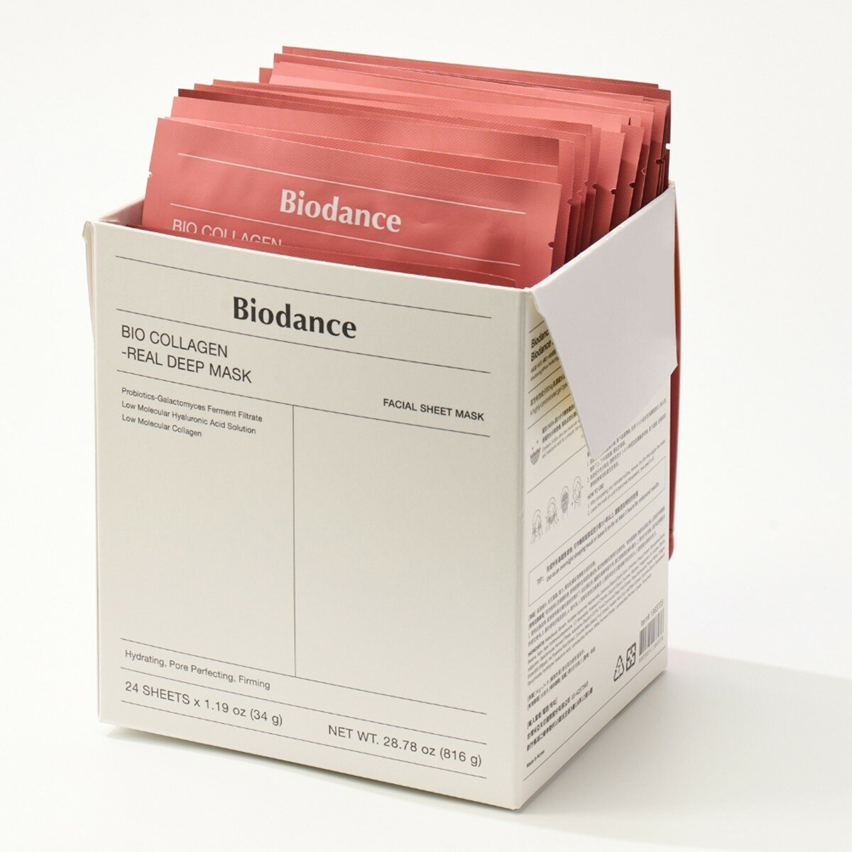 Biodance 膠原蛋白深層全效面膜 24入 Biodance 膠原蛋白深層全效面膜 24入