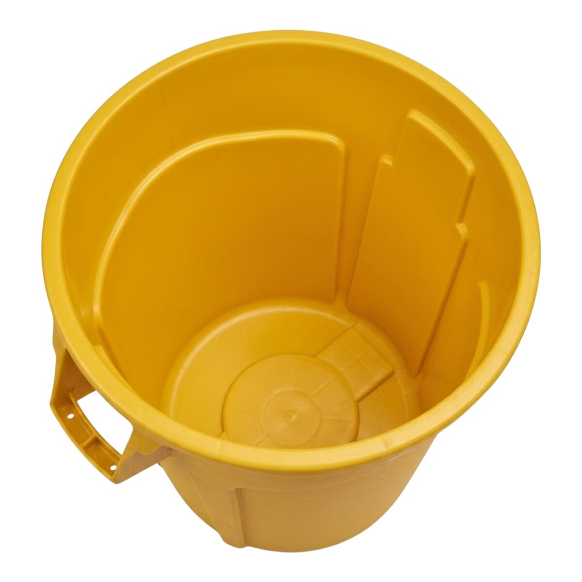 Rubbermaid Commercial Products BRUTE 加侖桶含蓋 32 加侖 黃色 Rubbermaid Commercial Products BRUTE 加侖桶含蓋 32 加侖 黃色