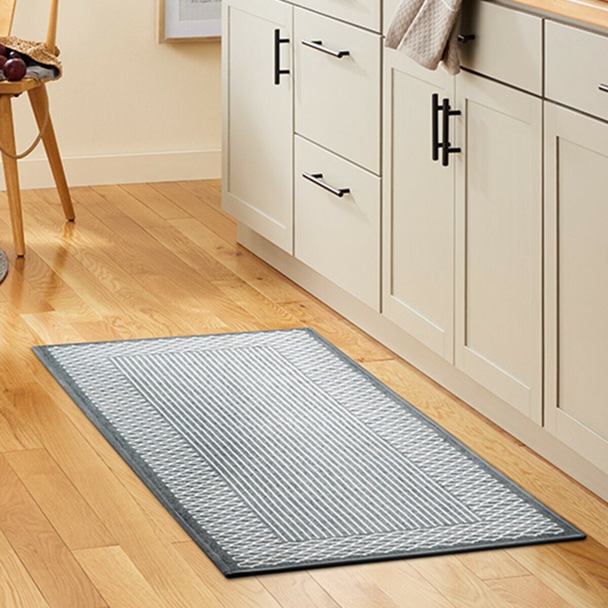 Town & Country 長型抗汙地墊 61公分 X 152公分 灰