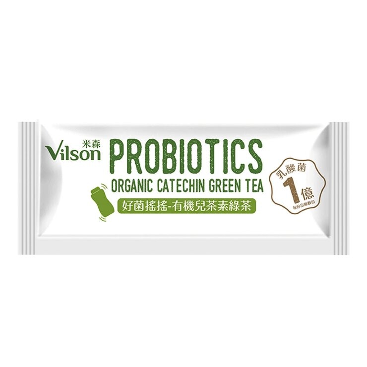 米森 好菌搖搖有機兒茶素綠茶 2公克 X 30包入