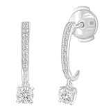 0.45克拉 圓形鑽石耳環 VS2/I 0.45克拉 圓形鑽石耳環 VS2/I