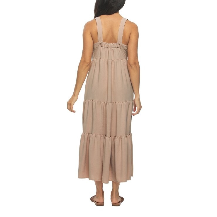 Jezebel 女無袖連身洋裝 粉