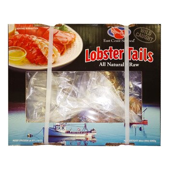 East Coast Seafood 冷凍生龍蝦尾12-16OZ 2.27公斤 East Coast Seafood 冷凍生龍蝦尾12-16OZ 2.27公斤