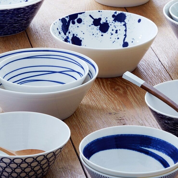 皇家道爾頓 海洋系列 浪花餐碗 X 4件組