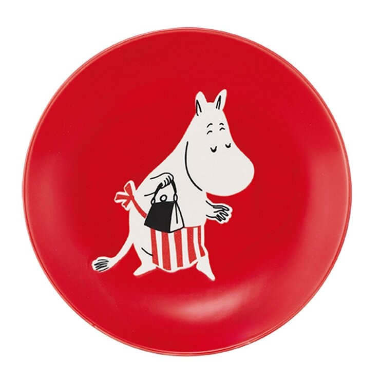 日本製圓形小餐盤 8件組