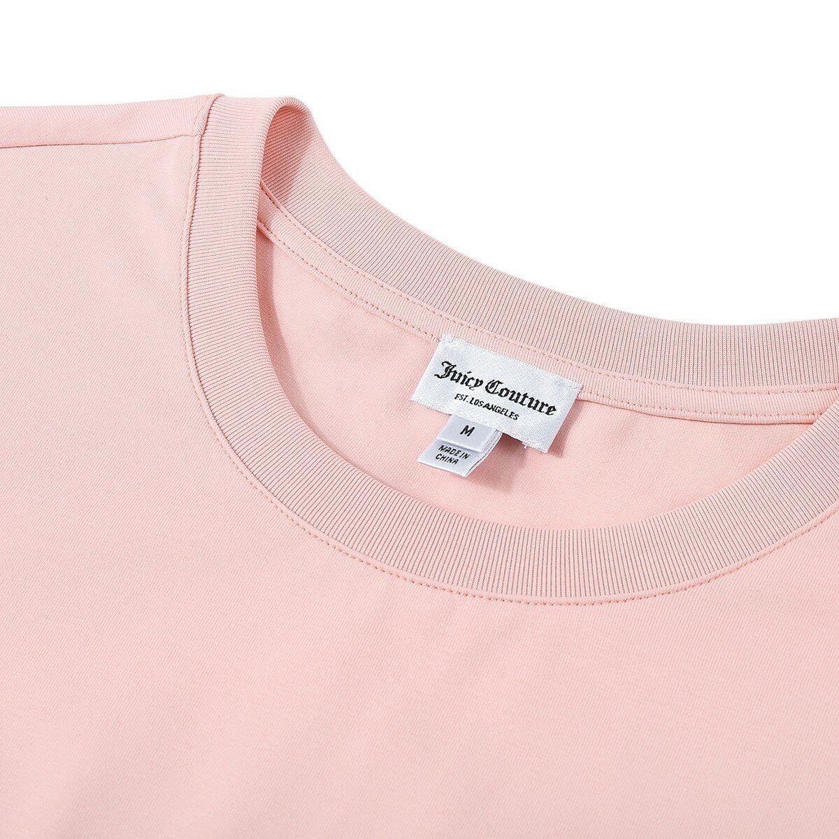 Juicy Couture 女刺繡短袖上衣 粉