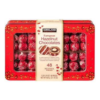 Kirkland Signature 科克蘭 歐式榛果巧克力 600公克 Kirkland Signature 科克蘭 歐式榛果巧克力 600公克