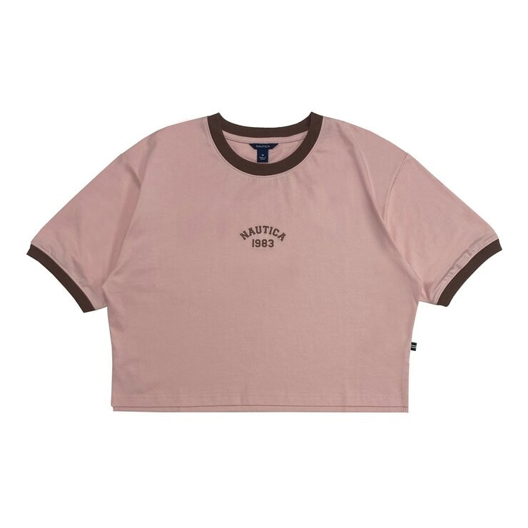 Nautica 女短版短袖上衣