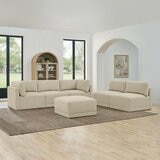 Thomasville 布面模塊沙發六件組 Thomasville 布面模塊沙發六件組