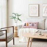 Sutton Place 刺繡動物款長方形抱枕 35公分 X 60公分 貓咪