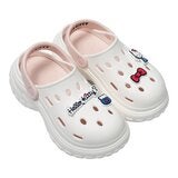 Hello Kitty 涼拖鞋 白 Hello Kitty 涼拖鞋 白