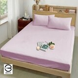 Caliphil 美國棉單人床包枕套三件組 107公分 X 190公分 春粉 Caliphil 美國棉單人床包枕套三件組 107公分 X 190公分 春粉