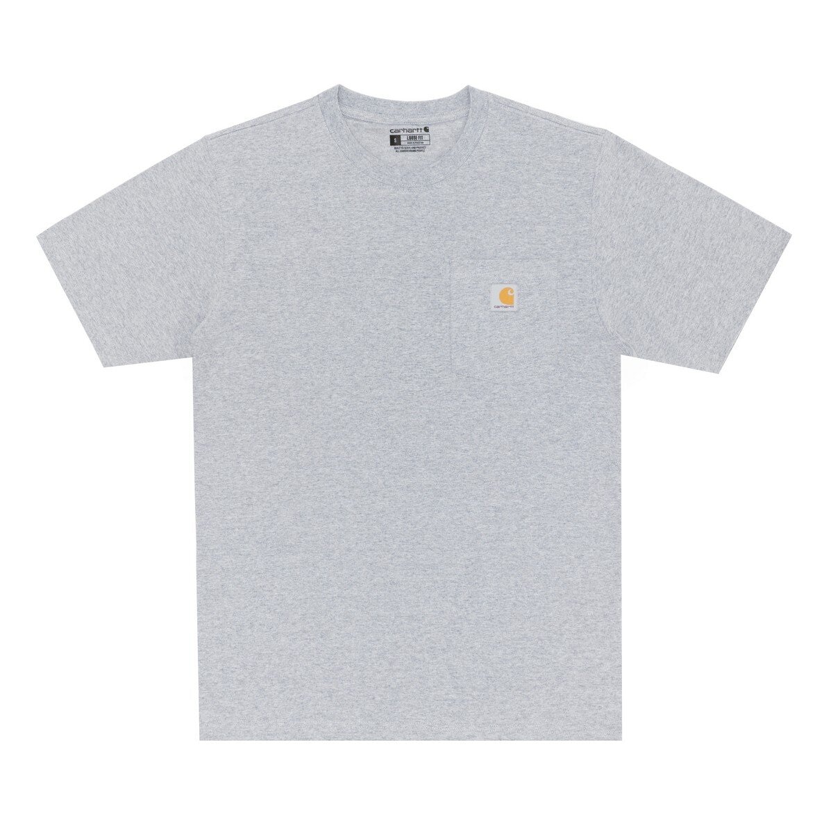 Carhartt 男短袖上衣 灰
