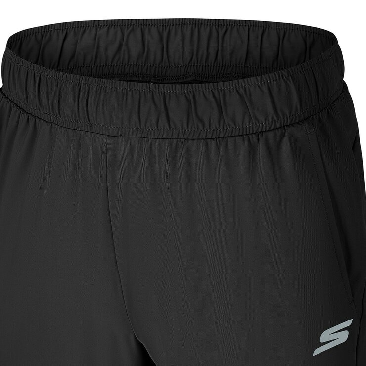 Skechers 男休閒長褲 黑