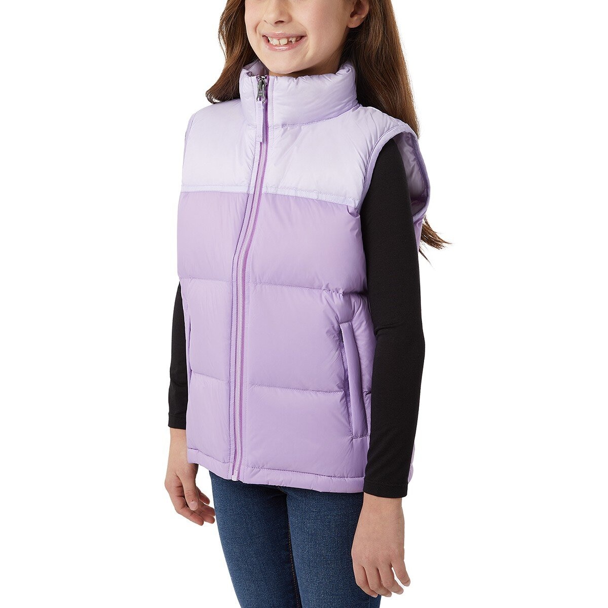 32 Degrees 兒童雙色羽絨背心 紫配色 32 Degrees 兒童雙色羽絨背心 紫配色