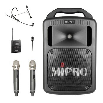 MIPRO 豪華型手提式無線擴音機 MA-708 全配超值組 MIPRO 豪華型手提式無線擴音機 MA-708 全配超值組