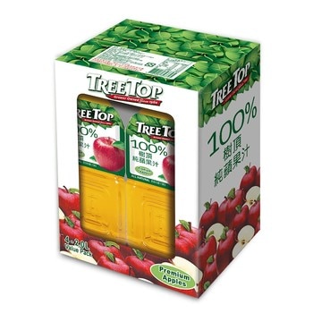 Tree Top 蘋果汁 2公升 X 4入 Tree Top 蘋果汁 2公升 X 4入