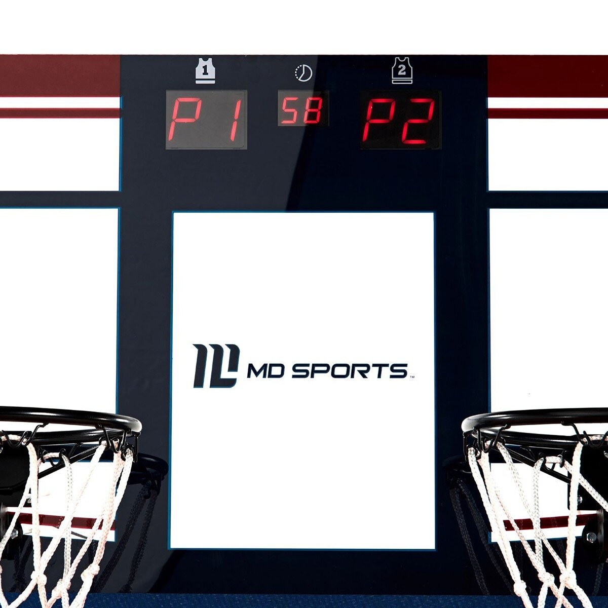 MD SPORTS 雙人籃球折疊遊戲台 / 12歲以上