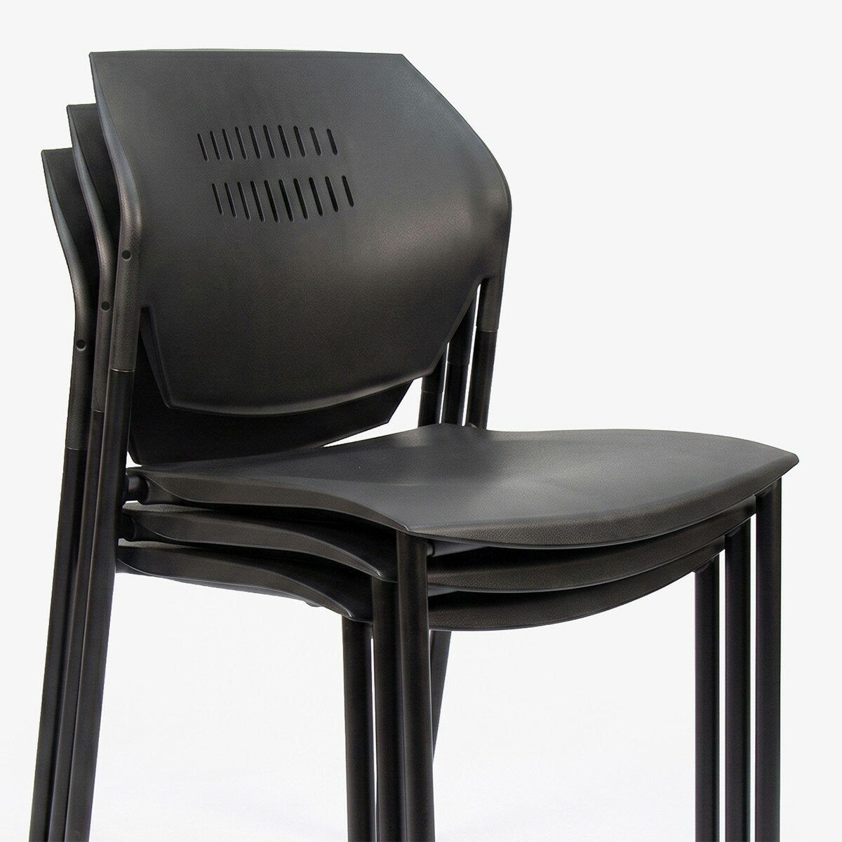 Musical Chairs Impressa 無扶手塑膠椅 2入 Musical Chairs Impressa 無扶手塑膠椅 2入