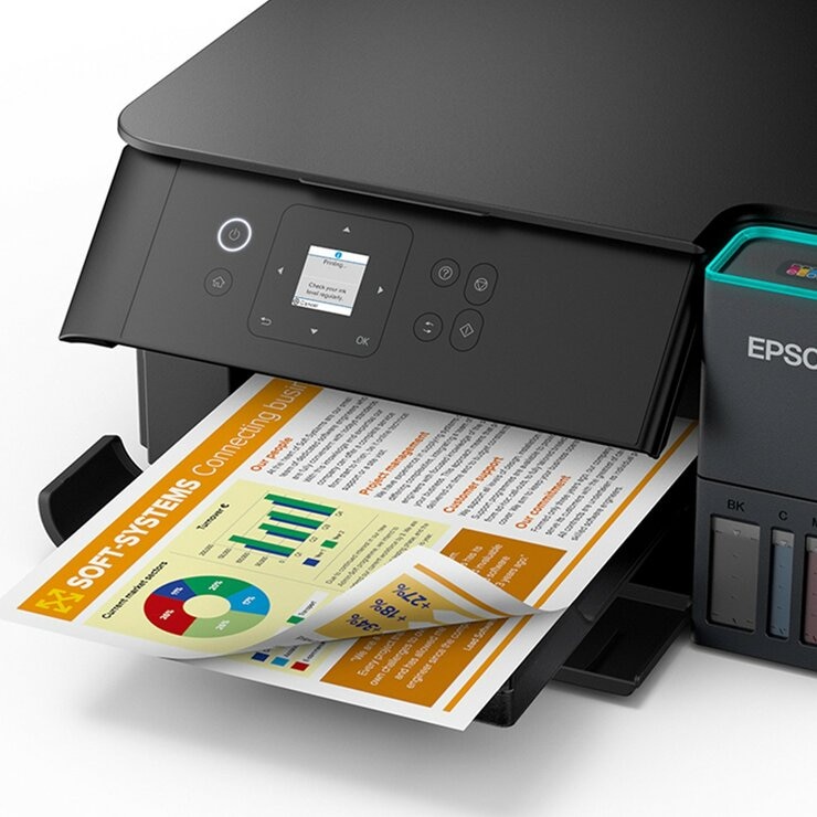 EPSON L4360 三合一連續供墨印表機 附三黑三彩墨水