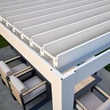 Mirador 111DA 8.8呎 X 14.4呎 戶外遮陽亭 白色 Mirador 111DA 8.8呎 X 14.4呎 戶外遮陽亭 白色