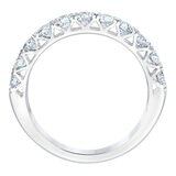 1.0克拉 14K白K金 圓形鑽石戒指 VS2/G