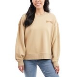 Lukka Lux 女圓領長袖上衣 卡其