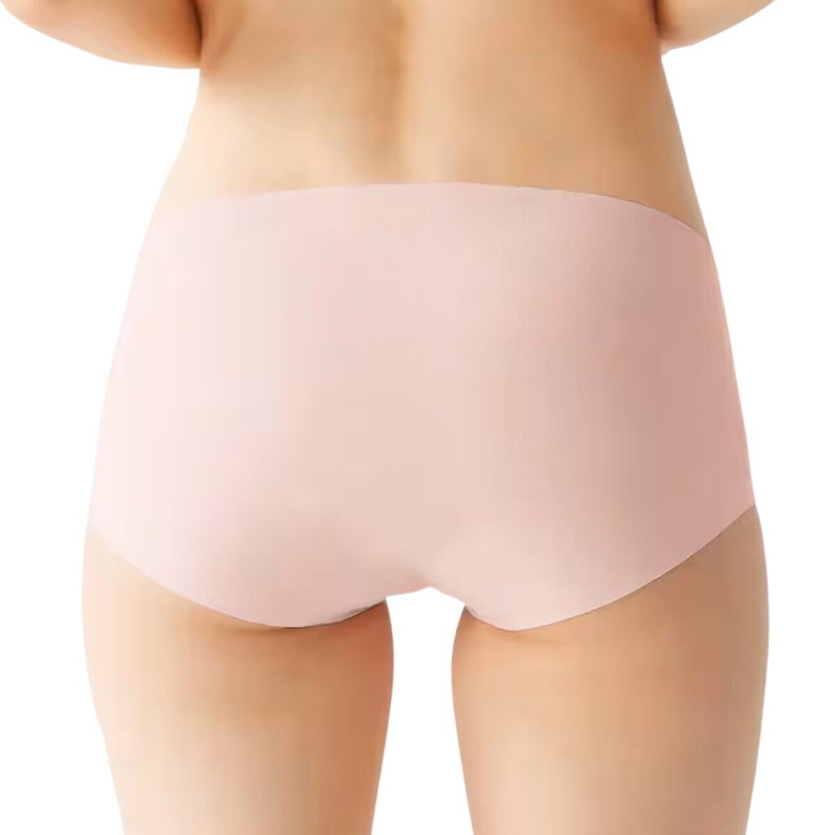 郡是 無縫製低腰女內褲 2入 粉色 M