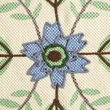 Town & Country 純棉花卉防滑地墊 76公分 X 114公分 花園