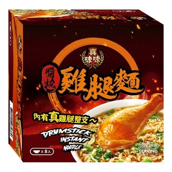 真味味醬燒雞腿麵 169公克 X 8碗 真味味醬燒雞腿麵 169公克 X 8碗