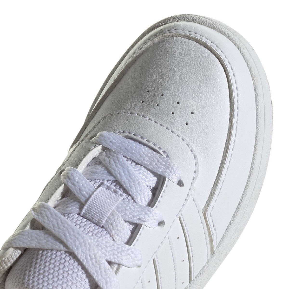 Adidas 兒童休閒鞋 白