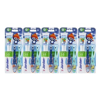 Jordan 兒童牙刷 3-5歲 2 入 X 5組 Jordan 兒童牙刷 3-5歲 2 入 X 5組