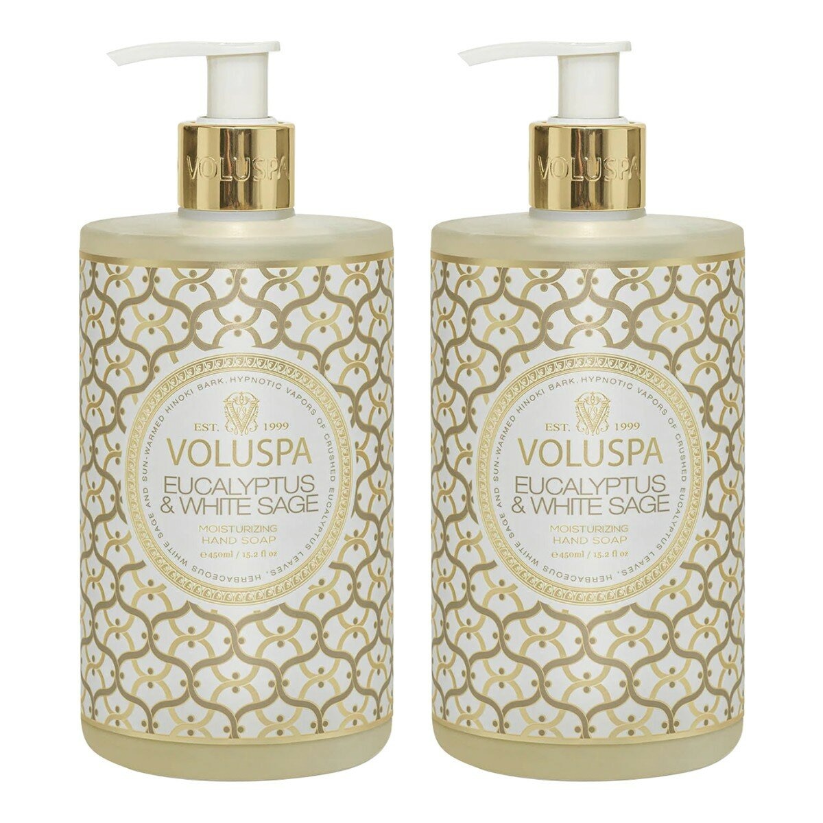 VOLUSPA 桉樹 & 白鼠尾草 洗手液 450毫升 X 2入組