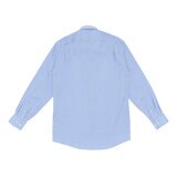 Kirkland Signature 科克蘭 男長袖標準領免燙襯衫 藍色 16 x 32/33