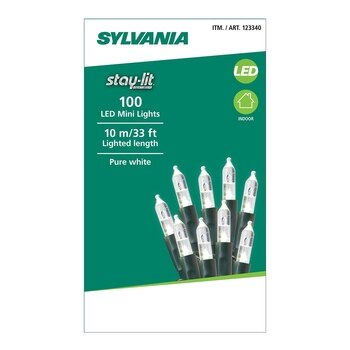 Sylvania 暖白裝飾燈串 100顆 Sylvania 暖白裝飾燈串 100顆