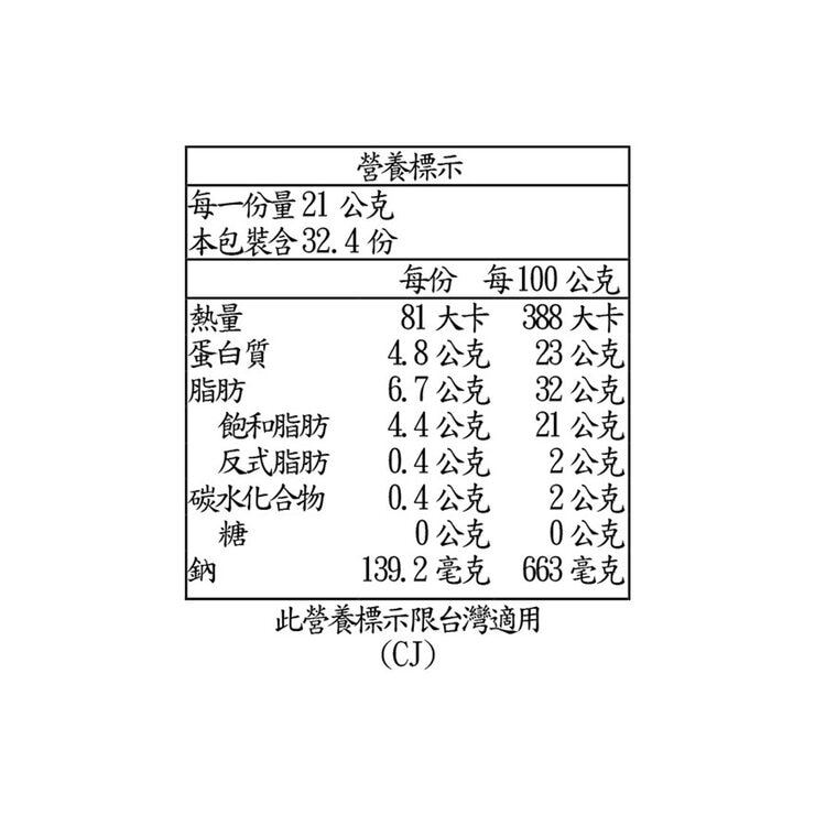 Cascade Dairy 冷藏柯爾比傑克乾酪片 681公克