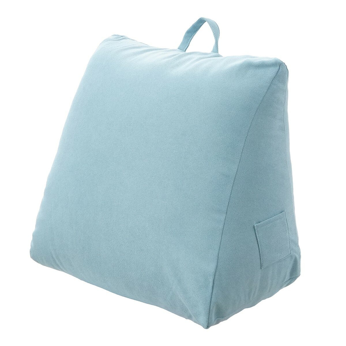 CASA 經典優質超大三角靠墊 60公分 X 50公分 X 30公分 青