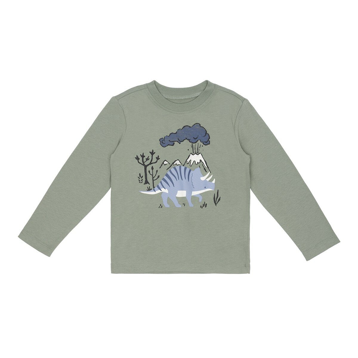 Pekkle 兒童長袖長褲四件套組 恐龍 5T