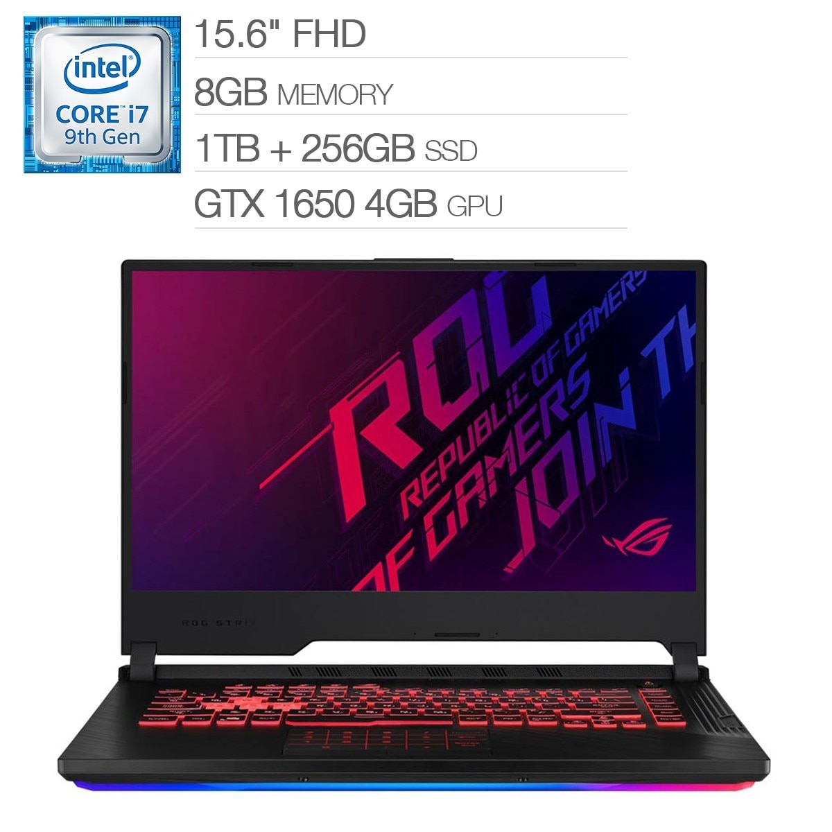 ASUS 15.6吋 薄邊框電競筆電