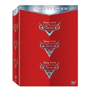 DVD - CARS 1-3 合集 (3碟) DVD - CARS 1-3 合集 (3碟)