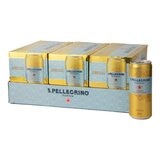 San Pellegrino 聖沛黎洛 零卡香氛氣泡飲 冰心凍檸風味 330毫升 X 24罐